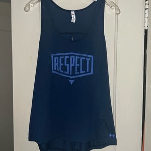 NWT Under Armour Respect Tank Women’s size XL